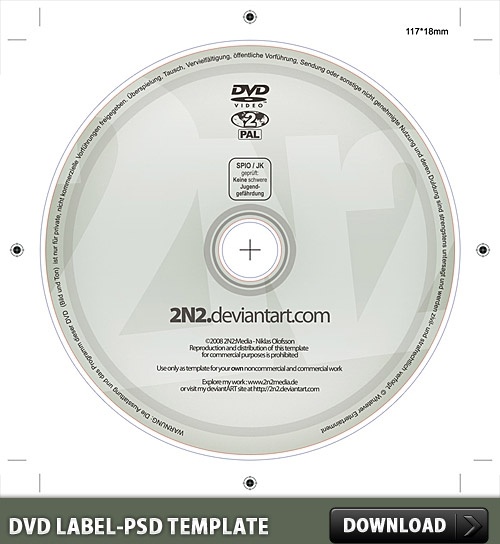 DVD Label Free PSD Template Free Psd In Photoshop Psd Psd File
